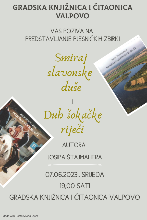 Promocija pjesničkih zbirki u GKIČ Valpovo